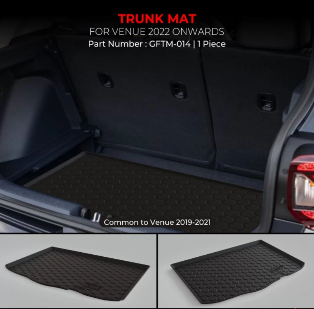 Buy Hyundai Venue Trunk Mat 2022 Car Accessories Online Shop